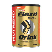 Для суглобів та зв'язок, Flexit Gold Drink, Nutrend, 400 г (Яблуко)