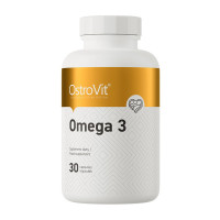 Омега-3, Omega 3, OstroVit, 30 капсул