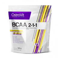 BCAA, BCAA 2-1-1, OstroVit, 500 г (Без вкуса)