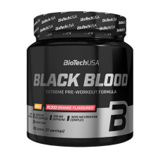 Предтренировочный комплекс, Black Blood NOX+, BioTech, 330 г (Тропические фрукты)