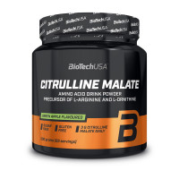 Цитруллин, Citrulline Malate, BioTech, 300 г (Зелёное яблоко)