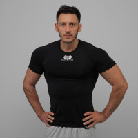 Одежда, Компрессионная футболка Sportfaza Premium BLK, SportFaza, размер XXL