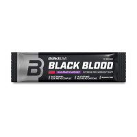 Предтренировочный комплекс, Black Blood Caf+, BioTech, 10 г (Черника)