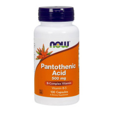 Pantothenic Acid 500 mg (100 caps)