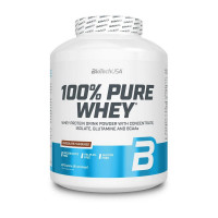 Сывороточный протеин, 100% Pure Whey, BioTech, 2,27 кг (Солёная карамель)