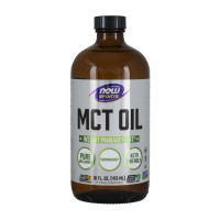 Жироспалювач, MCT Oil, NOW, 473 мл