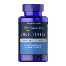 Мультивитамины, One Daily Men's Multivitamin, Puritan's Pride, 100 таблеток