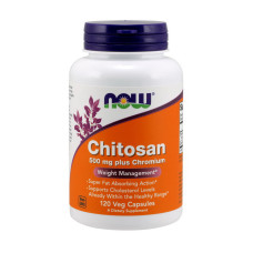 Chitosan 500 mg Plus Chromium (120 veg caps)