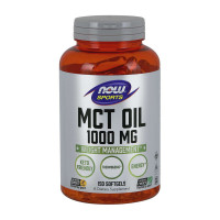 Жиросжигатель, MCT Oil, NOW, 150 капсул