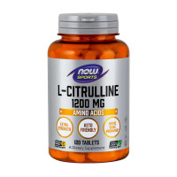 Цитруллин, Citrulline 1200 mg, NOW, 120 таблеток