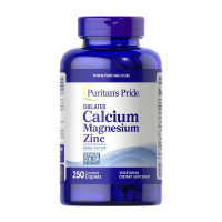 Chelated Calcium Magnesium Zinc (250 caplets)