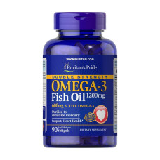 Omega-3 Fish Oil 1200 mg Double Strength (90 softgels)