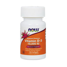 Vitamin D-3 10000 IU (120 softgels)