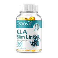 Жироспалювач, CLA Slim Line, OstroVit, 30 капсул