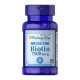 Биотин, Ultra Biotin 7500 mcg, Puritan's Pride, 100 таблеток