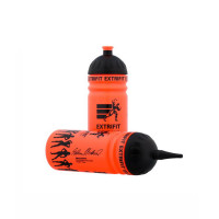 Бутылка для воды, Bottle Extrifit White short nozzle, EXTRIFIT, 500 мл (Чёрный/оранжевый)