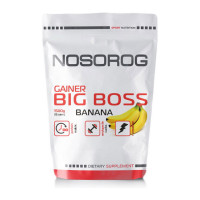 Гейнер, Gainer BIG BOSS, NOSOROG, 1,5 кг (Банан)