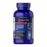 Для суглобів та зв'язок, Triple Strength Glucosamine & Chondroitin with MSM, Puritan's Pride, 180 таблеток