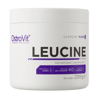Амінокислоти, Leucine, OstroVit, 200 г (Без смаку)