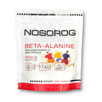 Бета-аланін, Beta Alanine, NOSOROG, 250 г (Без смаку)