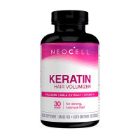 Витамины и минералы, Keratin Hair Volumizer, NeoCell, 60 капсул