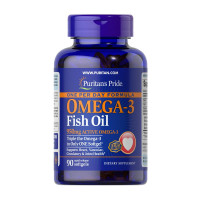 Омега-3, Omega-3 Fish Oil 950 mg one per day, Puritan's Pride, 90 капсул