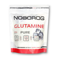 Глютамин, Glutamine, NOSOROG, 400 г (Без вкуса)