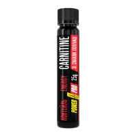 L-карнітин, Коктейль Carnitine energy, Power Pro, 25 г (Полуниця)