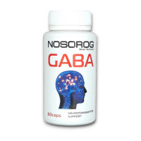Добавка для здоров'я, GABA, NOSOROG, 60 капсул
