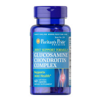 Для суглобів та зв'язок, Glucosamine Chondroitin Complex, Puritan's Pride, 60 капсул
