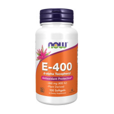 E-400 with d-Alpha Tocopherol (100 softgels)