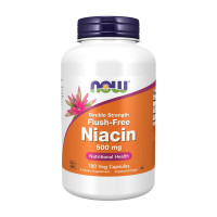 Niacin 500 mg Flush-Free Double Strength (180 veg caps)