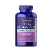 Витамины и минералы, Ultra Woman Max Daily Multi, Puritan's Pride, 90 таблеток
