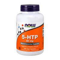 Добавка для здоров'я, 5-HTP 50 mg, NOW, 180 капсул