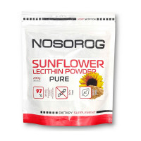 Добавка для здоровья, Sunflower Lecithin Powder, NOSOROG, 200 г (Без вкуса)