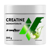 Креатин, Creatine monohydrate, IronFlex, 300 г (Ананасовий сік)