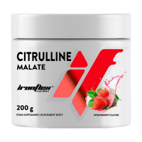 Цитрулін, Citrulline Malate, IronFlex, 200 г (Полуниця)