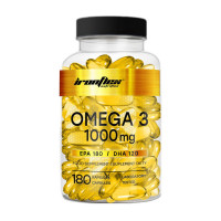 Омега-3, Omega 3, IronFlex, 180 капсул