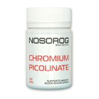 Вітаміни та мінерали, Chromium Picolinate, NOSOROG, 120 капсул