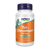 Витамины и минералы, Tri-Chromium 500 mcg, NOW, 90 капсул