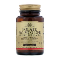 Folate 666 mcg DFE (250 tabs)