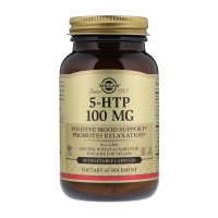Добавка для здоров'я, 5-HTP 100 mg, Solgar, 90 капсул