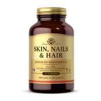 Витамины и минералы, Skin Nails & Hair, Solgar, 120 таблеток