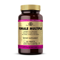 Вітаміни та мінерали, Female Multiple, Solgar, 120 таблеток