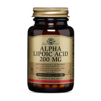 Добавка для здоров'я, Alpha Lipoic Acid 200 mg, Solgar, 50 капсул