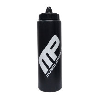 Пляшка для води, Bottle, Muscle Pharm, 1000 мл (Чорний)