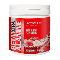 Бета-аланин, Beta Alanine Xtra, Activlab, 300 г (Клубника)