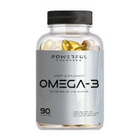 Омега-3, Omega 3 Atlantic, Powerful Progress, 90 капсул