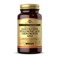 Для суставов и связок, Glucosamine Hyaluronic Acid Chondroitin MSM, Solgar, 120 таблеток