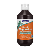 Магній, Liquid Magnesium, NOW, 237 мл